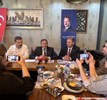 Anahtar Parti Genel Başkan Yardımcısı Hasan Hüseyin Demröz Fatsa’da basın mensupları ile bir araya geldi.