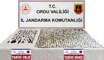 Ordu’da Kaçakçılık Operasyonu: Tarihi Eser ve Kaçak Araç Ele Geçirildi