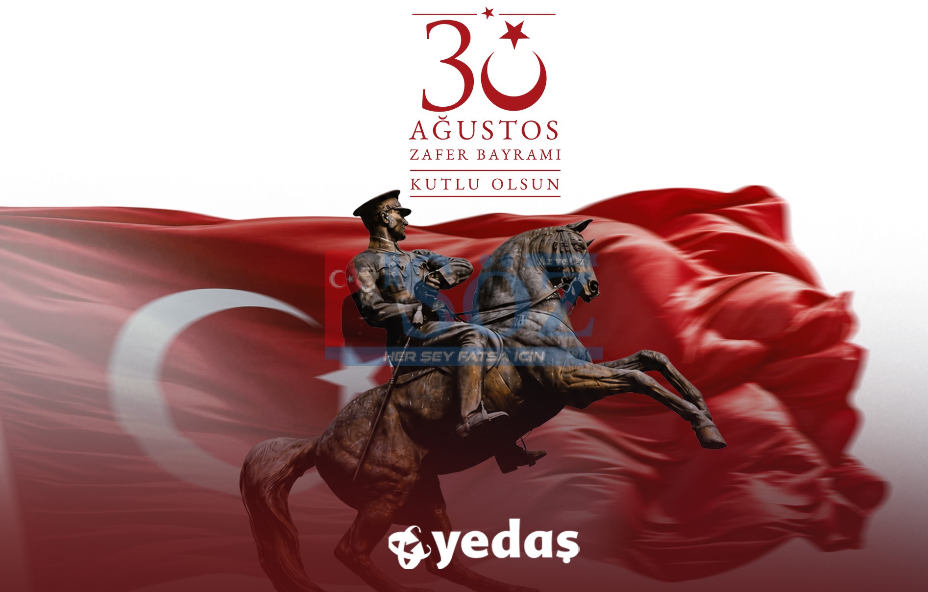 YEDAŞ 30 AĞUSTOS İLANI