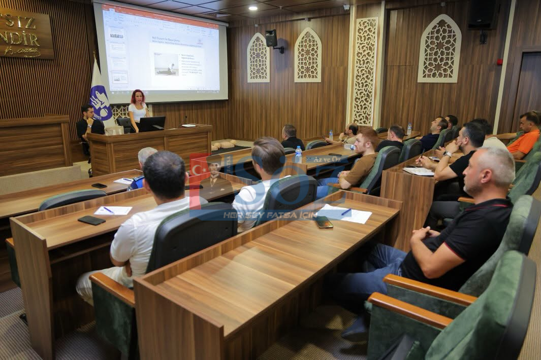 BİR MÜDAHALE, BİR HAYAT: FATSA BELEDİYESİ’NDE İLK YARDIM EĞİTİMİ